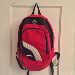 Cherry red Puma backpack
